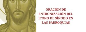 Oración de entronización del icono del Sínodo en la parroquia