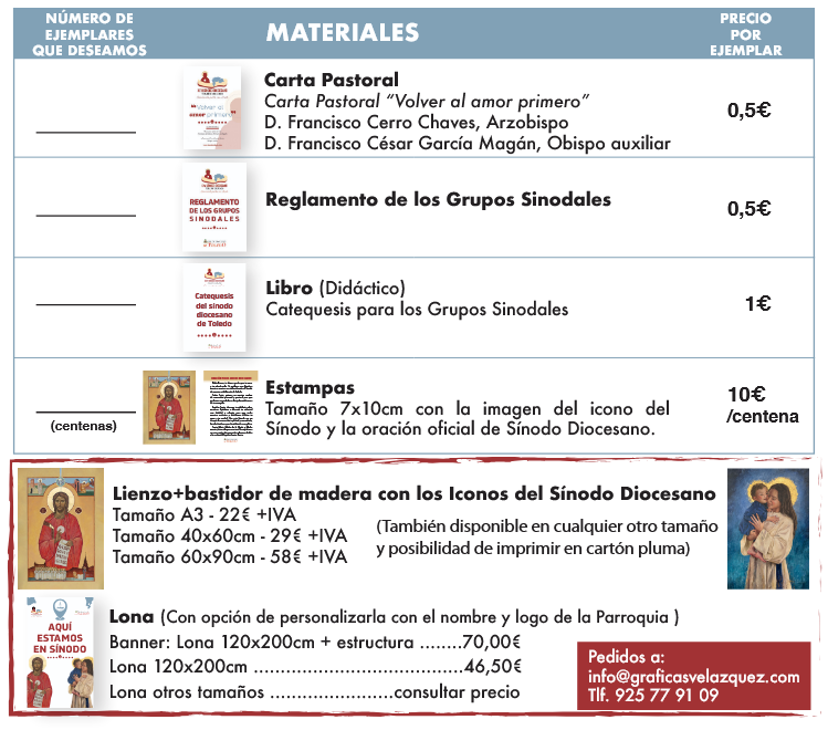 Cabecera Pedido de Materiales